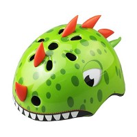 ADSRO Multi-Sports Safety Helmet 3D Cute Animals Design Cartoon Adjustable Bicycle Helmets for Kids Boys Girls Children Cycling / Skateboard / Bike / Skating / Climbing Suitable Ages 3-8 Years Old - B077P7QZ9H