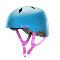 Bern Girls' Diabla Helmet & Performance Sweatband Bundle - B073VY2NBL