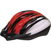 Child's Sporty Bike Safety Helmet Size Medium - (Red/Black) - B00OG8M0RS
