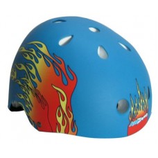 Kidzamo Skate Flame Helmet with Knee and Elbow Pads  Small - B005DFRGGS