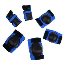 MagiDeal Kid's Knee Elbow Pads Wrist Guards for Skateboarding Cycling Inline Skating Roller Blading Protective Gear Pack of 6 - B07GM4NV6Y