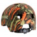 Mongoose Youth Logo Camo Grit Helmet  Orange/Green - B07174HN4D