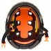 Mongoose Youth Logo Camo Grit Helmet  Orange/Green - B07174HN4D