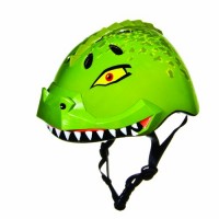 Raskullz Dinosaur Helmet (Green  Ages 5+) - B004WT06C2