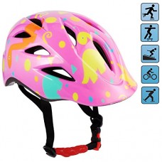 Utheing Kids Bike Helmet  Adjustable Cool Bicycle Helmets for Girls Children Youth  Multi-Sport Lightweight Protective Safety Cycling Skating Helmet - B07C2WFTX9