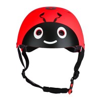 iEFiEL Multi-sport Cute Safety Ladybug Helmet for Skateboard Cycling Skate Scooter Adjustable for Boys Girls - B078HCHGNQ