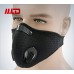 Activated Carbon Dustproof/Dust Mask - with Extra Filter Cotton Sheet and Valves for Exhaust Gas  Pollen Allergy  PM2.5  Running  Cycling  Outdoor Activities - B07FSSVBHX