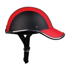 FidgetFidget Helmet Ultra-light Cycling PU Baseball Cap Style Bike Motorcycle Visor - B07G8BLZN8