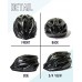 Q-Yuan Lightweight Bike Helmet  CPSC Certified Cycle Helmet Adjustable Thrasher for Adult with Detachable Liner with Water and Dust Resistant Cover - B07DNG7Q6F