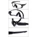 Polarized Sports Sunglasses for Men Cycling Road Bicycle Mountain Bike Biking with 3 Interchangeable Lenses UV400 Protection Sun Glasses Goggles Eyewear - B077QYYCQ1