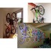 Bike Rack Garage CHASOEA Wall Mount Bike Hanger Storage System Vertical Bike Hook for Indoor Shed - Easily Hang/Detach - B0757HPHNH