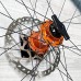 Lindarets Narwheel Wall-Mount Thru Axle Wheel Holder for Vans and Shops - B07C9DY4GD