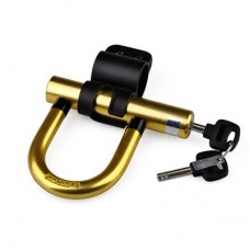 1pc Anti-theft Bicycle U-lock Bike Lock On The Bike - Gold - B01LYX676W