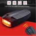 ANTUSI 3 in 1 Bicycle Wireless Rear Light Cycling Remote Control Alarm Lock Fixed Position Mountain Bike Smart Bell COB Tailight USB Charging - B01LBUSIQA