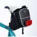 AmBasics Strap-On Wedge Saddle Bag for Cycling  Medium - B0761YB9Q9