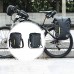 Auto-cute 25L Long-Distance Mountain Bike Bag RHINOWALK Bicycle Rear Shelf Full Waterproof Unilateral Frame Package Adjustable Hooks Carrying Handle - B07GCZSG72