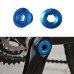 Gracefulvara 2Pcs Aluminum Alloy Nuts for Mountain Bike Arm Fixing Bolt - B07CWR2XT6