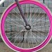 Kenthia 5 Pieces Fixed Gear Bike Bicycle Wheel Group Red Reflective Stickers - 4cm - B07DCPLJL6
