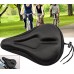 LWD Exercise Bike Gel Seat Cushion .Soft Durable Bicycle Seat Cover Cushion Fits for Cruiser and Stationary Bikes Indoor Cycling Spinning Mountain Bike MTB  Road Bike (straight and triangle groove) - B0745YGVVH