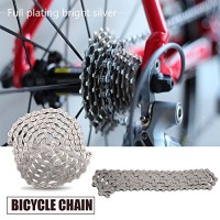 VGEBY Bicycle Chain  116 Links 8/9/10-Speed Rust Buster Derailleur Chain for Mountain Bike Road Bike - B075F12BYR