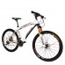BEIOU Carbon Fiber Mountain Bike Hardtail MTB SHIMANO M610 DEORE 30 Speed Ultralight 10.8 kg RT 26 Professional External Cable Routing Toray T800 CB005 - B00XZSJOPQ