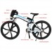 Domtie 26" Super Lightweight Folding Electric Mountain Bicycle with Premium Full Suspension Dual Disc Brakes - B0796XLP4C