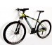 Stradalli Blue/Yellow Full Carbon Fiber Hardtail Mountain Bike. 27.5" MTB. 650b Shimano SLX. Suntour XCR 32 Fork. Jetset Wheelset. - B01M7YGNSO