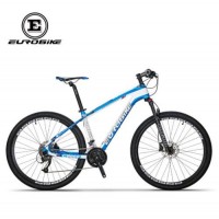 googic 27 Speed 26 inches Aluminum Frame MTB Bike Bicycle with Double Mechanical Disc Brake Shimano Derailleur Blue - B07DXSVY5K