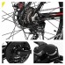 ladiy 26 inch E-bike Mountain Bike For Adult  Electric Citybike Shimano 21 Speed Gear and Two Working Modes with 36V Removable Lithium Battery Charging - B07D75CGYN