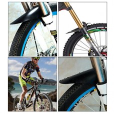 Ecosin Perfect Lightest Set Bike Bicycle Mudguards Mountain Cycling Fender Front & Rear Mud Guard Sets 1Pair - B07C9ZYCKJ