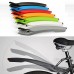 FAVOLOOK Bike Fenders  Mountain Bicycle Mudguards  Dirt Rear Road Black Fenders Racks Removable Rain Shield with LED Tail Light Plate Set  Mud Guards Cycling  Made by - B0734ZP5W6