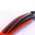 Honmei Colorful Adjustable Mountain Road Bike Bicycle Tire Front/Rear Quick-Release Mudguard Fenders Set - B07GJLB58R