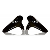 Pair Bicycle Mud Guard  Fenders - for Road BIkes  Mountain Bikes  BMX  Trail Bikes.Duck Flap Works on Front or Rear of bike. No tools to install. - B01CRNX7C0