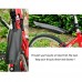 RALMALL Bike Mud Guard Front&Rear Mudguards Fenders Plastic Set for Mountain Road Bike-Colorful - B07FPGJK2C