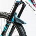 Riesel Schlamm PE Front & Rear Bike Mudguards - Blue - B076ZN1C41