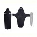 S&T new life Mountian Bike Fender MTB Mudguard Front Rear Compatible Easy to Assemble Light Bicycle Fender - B07GBW1SW2