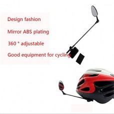 Bike Helmet Mirror Promisen Adjustable Bicycle Cycling Rear View Mirror MTB Road Bicycle Safety - B074XQVPR7