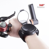 CTHOPE Bike Mirror  Wrist Wear Bicycle Mirror，360 Degree Adjustable Collapsible Wrist Mirror for Cycling - B07FGVZ88T
