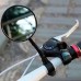 Creazy Quality Bike Bicycle Handlebar Flexible Rear Back View Rearview Mirror Black - B071KNWWHS