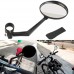 Formemory 2 PCS Mini Adjustable Bicycle Mirror Rearview Mirror  360° Rotatable Mountain Bike Convex Rear View Mirror Makes Riding Safer - B07G9TWLTR