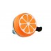 Atozi Orange Bike Bicycle Cycle Bell Ring Tangerine Mandarin Horn - B075TXYDN3