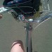 I LOVE MY BIKE Bell [Silver] Handlebar Bike Bell - B015HVN7QK