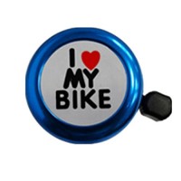 Inkach® "I Love My Bike" Bell  Bicycle Bell Heart Alarm Bike Metal Handlebar Horn Bell Bike Accessory - B01EUZI54S