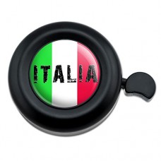 Italia Italy Italian Flag Bicycle Handlebar Bike Bell - B00TUHSF3S