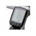 Pullic Bicycle Acceseories Multifunctions Waterproof LCD Display Bicycle Speedometer and Bicycle Luminous Meter(Black) - B07FBXWW5S