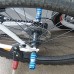 Prettyia 1 Pair Aluminum Alloy Foot BMX Bike Pegs Blue & Black Axle Foot Peg Cylinder - B07GBS4CGB