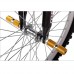 SunniMix 2pc Aluminum Alloy Bike Bicycle Pedal Rear Axle Foot Pegs BMX Footrest Lever - B079L6PVN5