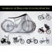 Bike Cover - Waterproof Bike Cover - UV Proof 50+ Bike Cover - Indoor & Outdoor Use Bicycle Cover with Lock Hole & Securing Buckle for Mountain Bike and Road Bikes by LETMY(XL) - B06XTB7WB9