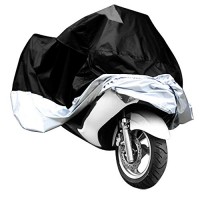 L-Peach All Weather Protection Waterproof Motorcycle Cover Fits up to 79"-103" Length Motors Outdoor Cover Anti Sun UV Dustproof for All Scooter and Mopeds - B0751HNCB9