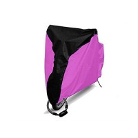 Wesource Bike Cover Bicycle Sunscreen Dustproof and Waterproof Cover (Black/Pink) - B07F88LMZQ
